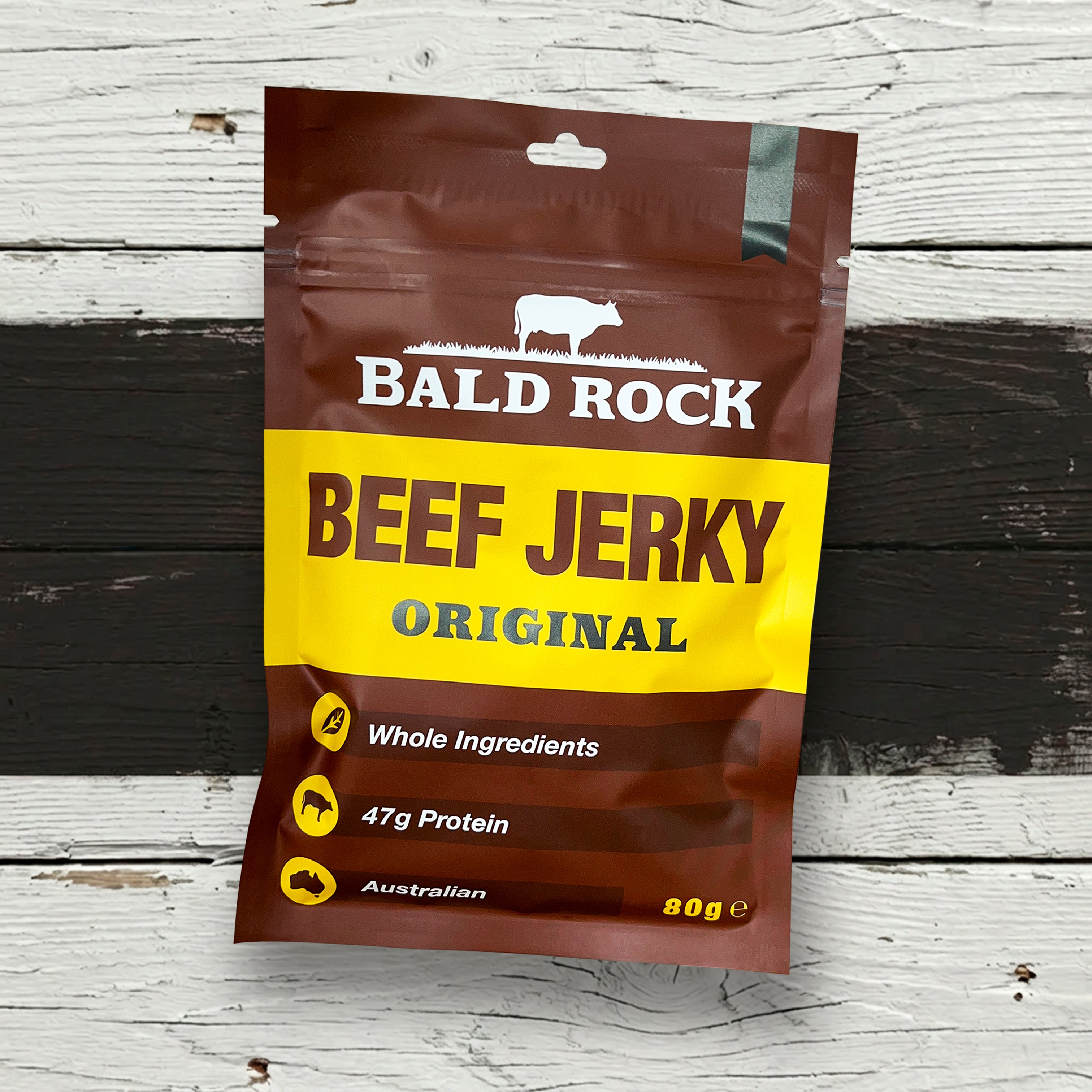 Bald Rock - Original Beef Jerky - 80g